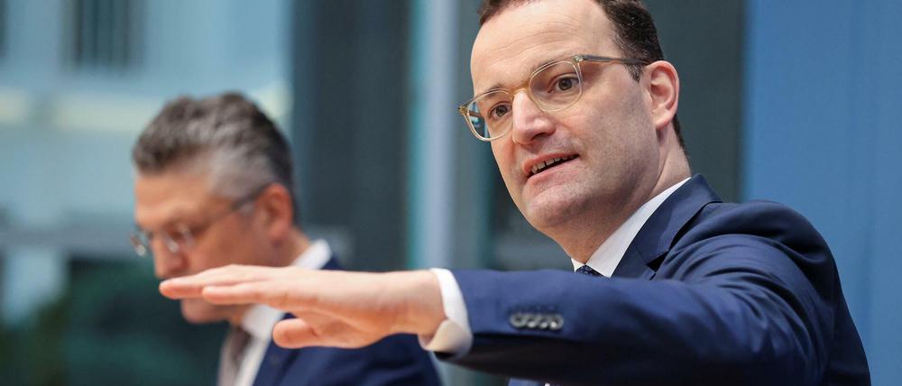 Jens Spahn und Lothar Wieler warnen vor der dramatischen Corona-Entwicklung.