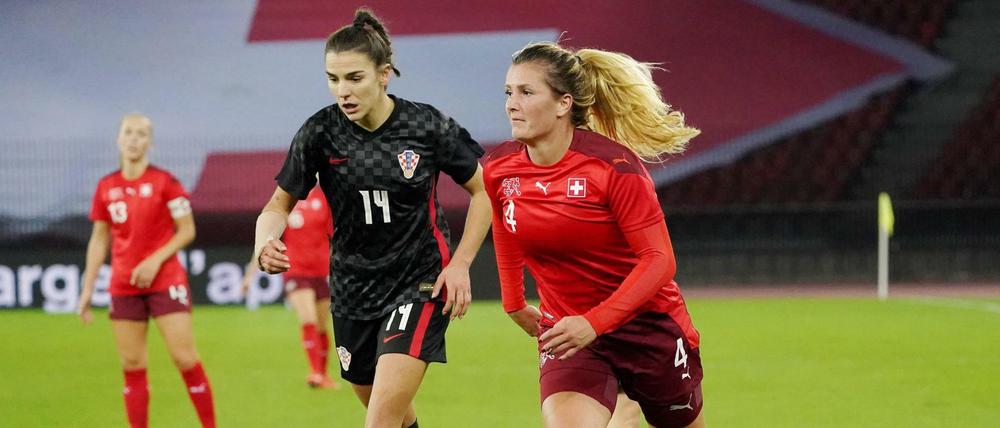 Rachel Rinast, 30, spielt in der Fußball-Bundesliga und für das Schweizer Nationalteam. Mit dem 1. FC Köln trifft sie an diesem Sonntag (16 Uhr) auf Turbine Potsdam