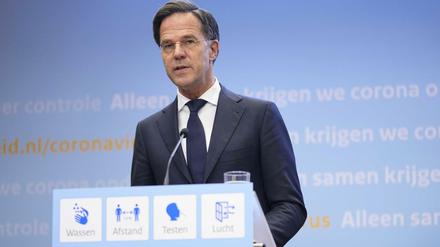 Der geschäftsführende Premier der Niederlande: Mark Rutte.