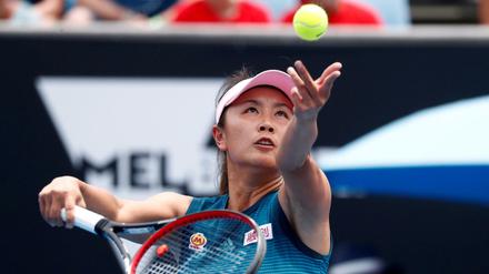 Peng Shuai bei den Australian Open 2019