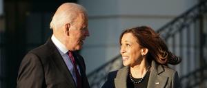 US-Präsident Joe Biden und US-Vize-Präsidentin Kamala Harris