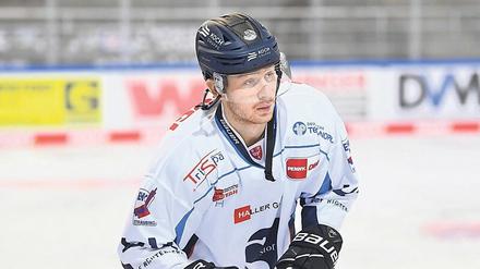 Neu in Berlin. Marco Baßler kam von den Straubing Tigers.
