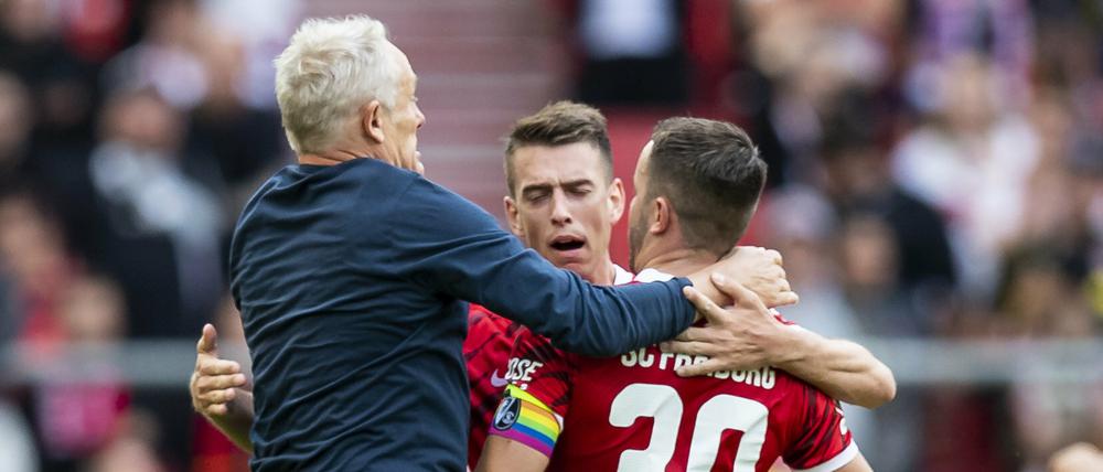 Christian Streich steht vor seinem 300. Bundesliga-Spiel als Trainer des FC Freiburg.