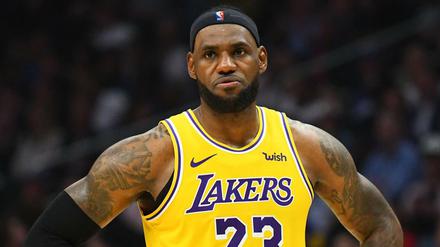 Für James Lakers läuft es nicht. Der Titelanwärter steht auf dem neunten Tabellenplatz.