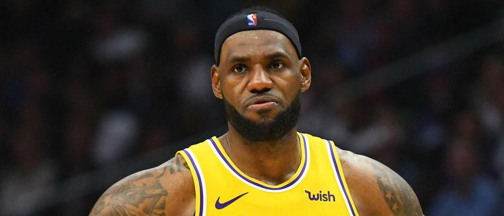 Für James Lakers läuft es nicht. Der Titelanwärter steht auf dem neunten Tabellenplatz.