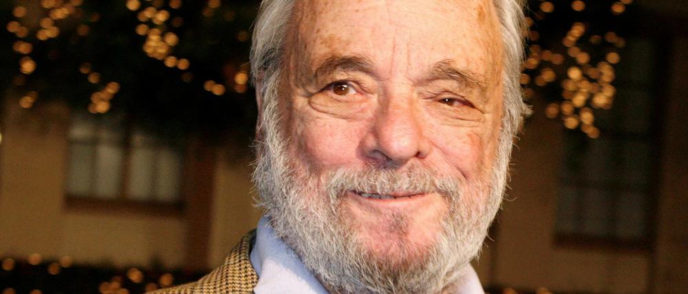 Stephen Sondheim im Jahr 2007 