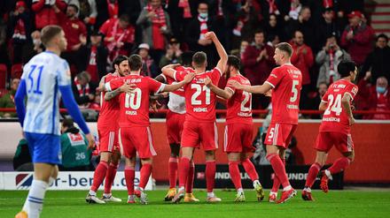 Der 1. FC Union war obenauf am Samstagabend.