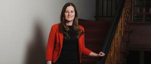 Die Linken-Chefin Janine Wissler ist nun auch Abgeordnete des Bundestages.