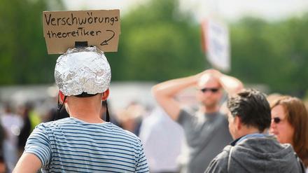 Teilnehmer einer „Querdenken“-Veranstaltung in Stuttgart (Archivbild).