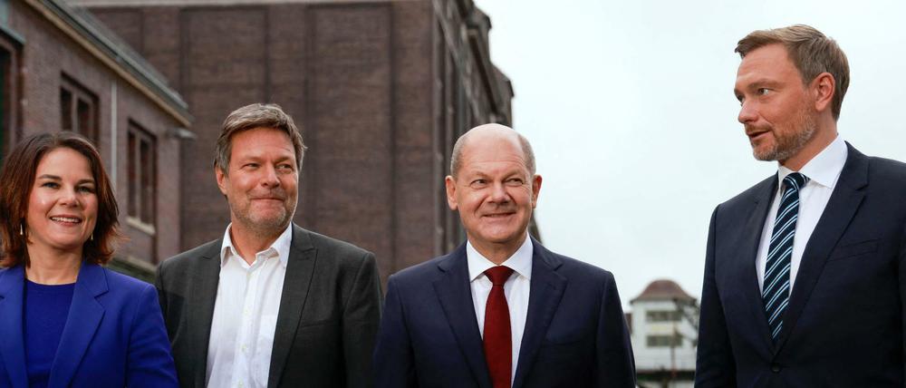 Die neue Ampel-Koalition steht