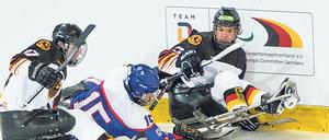 Gut in Form. Die deutschen Para-Eishockeyspieler schafften bei der B-WM vor knapp zwei Monaten den Aufstieg in die A-Gruppe. Nun soll es auch mit der Paralympics-Teilnahme klappen. Es wäre die erste seit 2006.