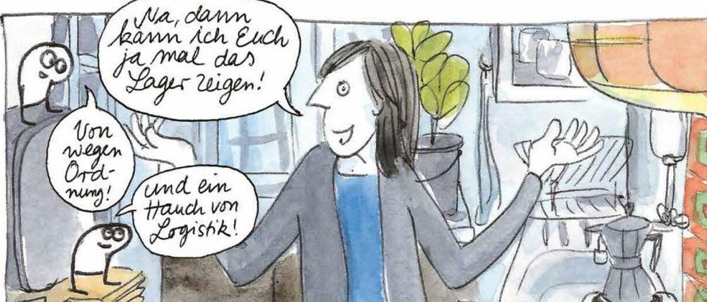Hereinspaziert: Eine Seite aus „Verlagswesen“.