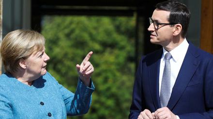 Bereits im September hatten sich Morawiecki und Merkel getroffen.