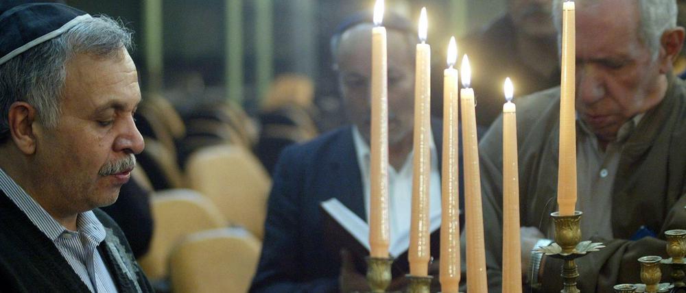 Chanukka, das achttägige jüdische Lichterfest, wird auch in muslimischen Staaten wie hier im Iran gefeiert. Es beginnt an diesem Sonntag. 