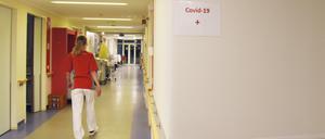 Die Intensivstation im Vivantes Auguste-Viktoria-Klinikum in Berlin-Schöneberg.