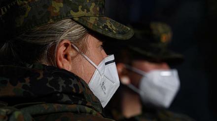 Soldatinnen des Sanitätsdienstes der Bundeswehr