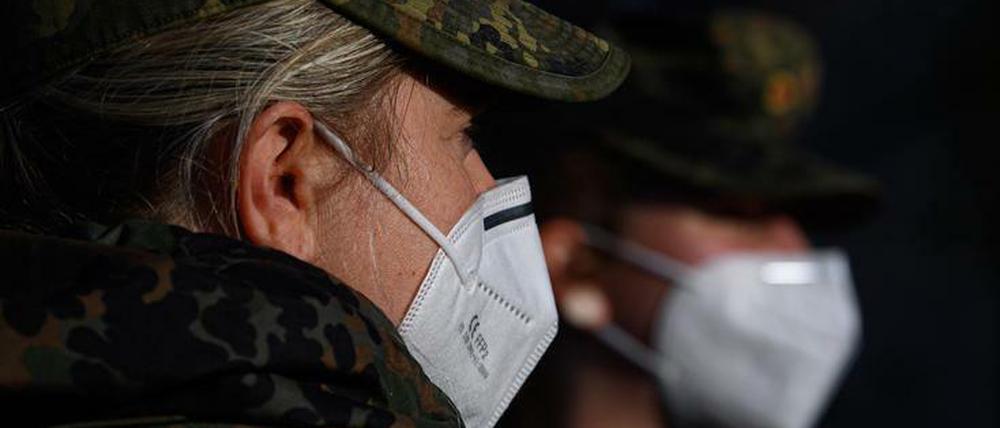Soldatinnen des Sanitätsdienstes der Bundeswehr 