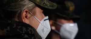 Soldatinnen des Sanitätsdienstes der Bundeswehr 