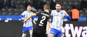 Erst sah es gut aus für Hertha, aber dann glich Augsburg mit der letzten Aktion des Spiels aus.
