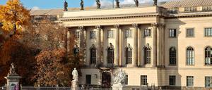 Die Humboldt-Universität.