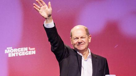 Der voraussichtliche neue Kanzler Olaf Scholz (SPD).