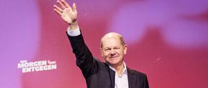 Der voraussichtliche neue Kanzler Olaf Scholz (SPD). 