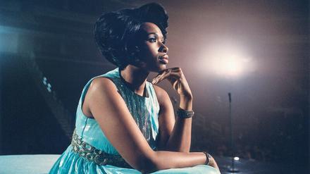 Trifft genau ihr Timbre. Jennifer Hudson spielt Aretha Franklin.