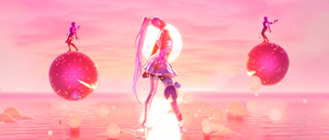 Bonbonbunte Traumwelt. Ariana Grande tritt in "Fortnite" auf.
