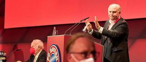 Uli Hoeneß kam gar nicht erst zu Wort.