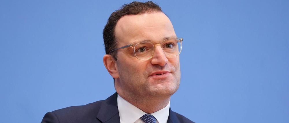 Der geschäftsführende Bundesgesundheitsminster Jens Spahn (CDU).