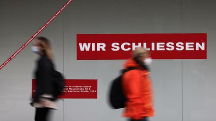 Ein Lockdown ab Ende November? Die Bundesregierung müsste ihn jetzt beschließen.