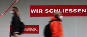 Ein Lockdown ab Ende November? Die Bundesregierung müsste ihn jetzt beschließen.