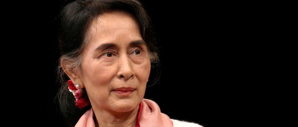 Aung San Suu Kyi, Friedensnobelpreisträgerin und entmachtete Regierungschefin von Myanmar, drohen Jahrzehnte Haft.