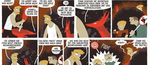 Held im Unterhemd: Eine Szene aus „Das Inferno“.