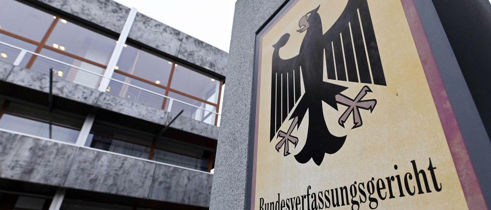 Das Bundesverfassungsgericht in Karlsruhe (Archivbild)
