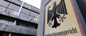 Das Bundesverfassungsgericht in Karlsruhe (Archivbild)