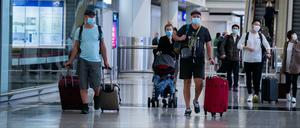Hongkong hat sehr strenge Einreiseregeln - vom Flughafen geht es gleich ins Quarantänehotel.