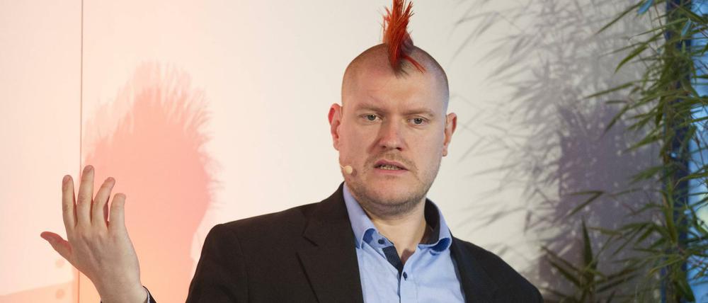 Sascha Lobo, Blogger, Journalist, Strategieberater - und ein Freund klarer Worte..
