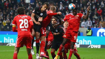 Frankfurt und Union lieferten sich ein intensives Spiel.