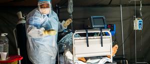 Die neue Virus-Variante wurde zuerst im Süden Afrikas festgestellt.