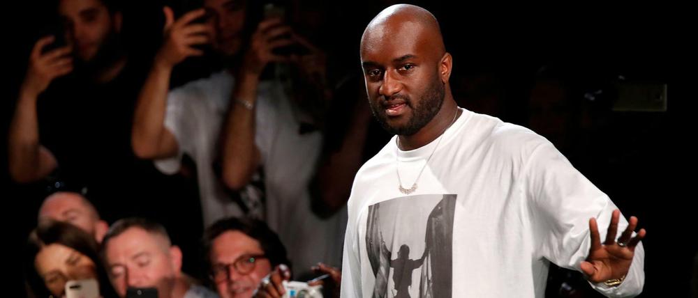 Virgil Abloh bei einer Modeschau im Juni 2018 