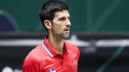 Novak Djokovic spielt derzeit bei der Davis-Cup-Endrunde für Serbien.