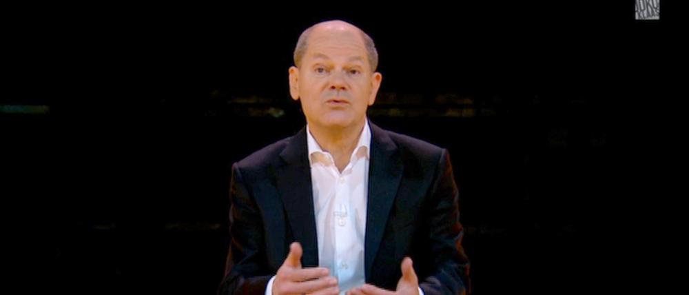 Olaf Scholz bei ProSieben.