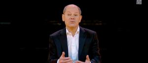 Olaf Scholz bei ProSieben.