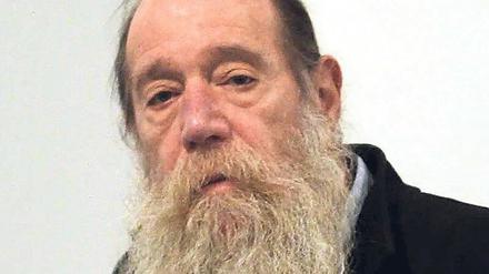Textkünstler. Der Konzeptualist Lawrence Weiner im Jahr 2013.
