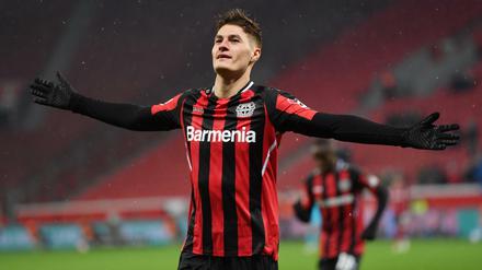 Gegen Greuther Fürth schoss Patrik Schick vier Tore in nur 27 Minuten.