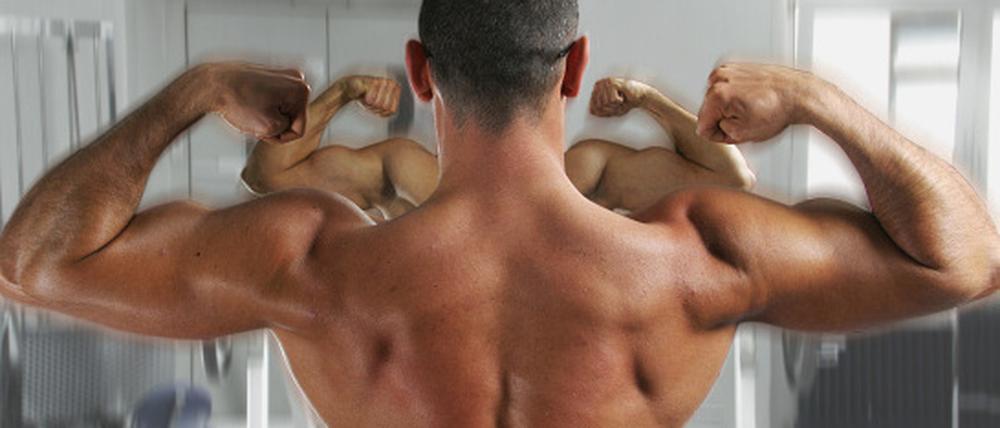 Jede Menge Muskeln: Sportlernahrung enthält jedoch oft gefährliche Substanzen.