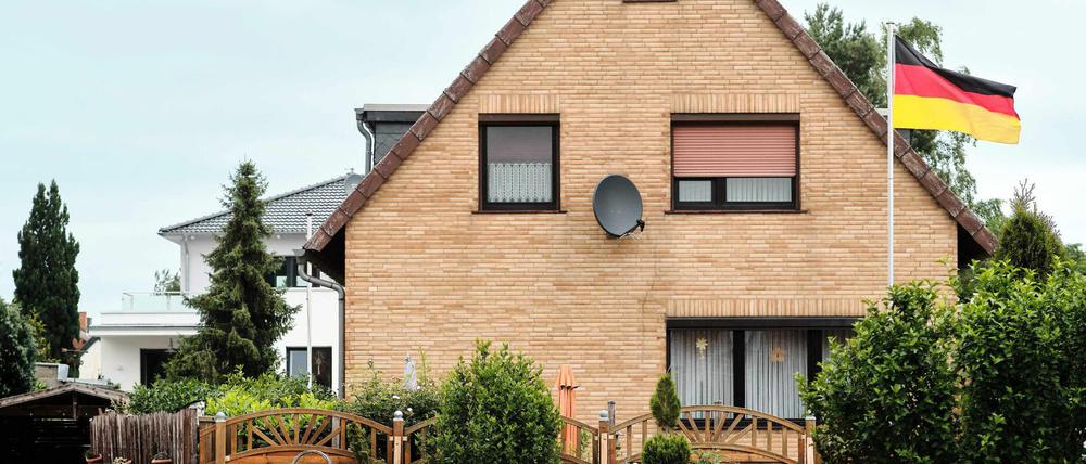 Klischee vom Traum der Mittelschicht – ein Einfamilienhaus (Symbolbild)