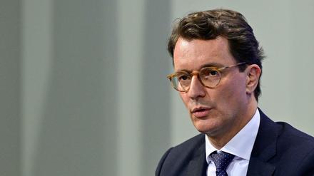 Nordrhein-Westfalens Ministerpräsident Hendrik Wüst (CDU).
