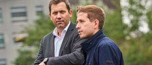 Befreundet und wollen die SPD auf Zukunftskurs halten: Lars Klingbeil und Kevin Kühnert